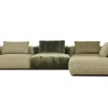 Modulsofa Tarzan Stoff Leder Mix natur