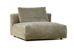 Modulsofa Tarzan Stoff Leder Mix natur