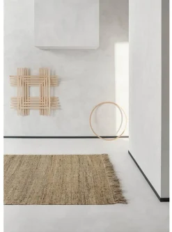 Nessa Teppich Jute natur klein