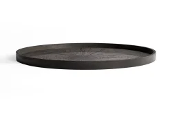 Notre Monde Tablett Black Slice rund D 92 cm