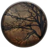 Notre Monde Tablett Black Tree D 61 cm