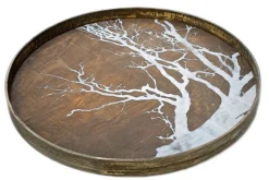 Notre Monde Tablett Driftwood D 61 cm