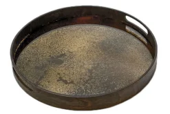 Notre Monde Tablett Heavy Aged rund D 48 cm