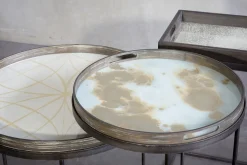 Notre Monde Tablett Mist Gold D 48 cm