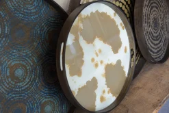 Notre Monde Tablett Mist Gold D 48 cm