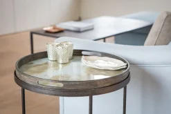 Notre Monde Tablett Mist Gold D 48 cm