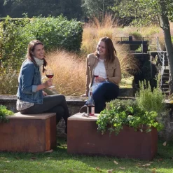 Ofyr Bench Gartenbank Corten 100