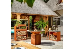 Ofyr Butcher Block Storage Corten 90 Keramik