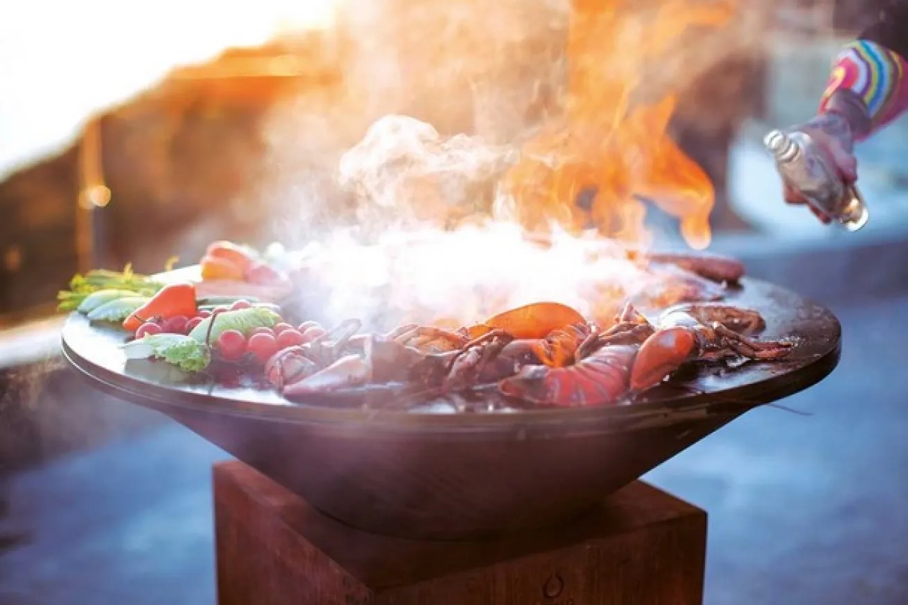 Ofyr Classic Grill Corten 85