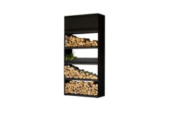 Ofyr Wood Storage Regal Black 100