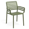 Outdoor Armlehnstuhl Doga grün