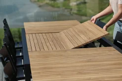 Outdoor Ausziehtisch Naos Teak 220