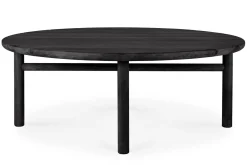 Outdoor Couchtisch Quatro Teak schwarz