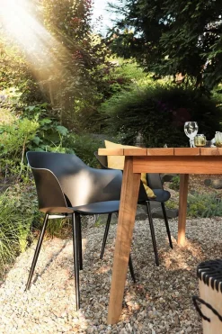 Outdoor Gartentisch Kylie Teak massiv 160 cm