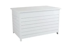 Outdoor Kissenbox Gäster weiß matt