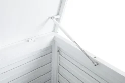 Outdoor Kissenbox Gäster weiß matt