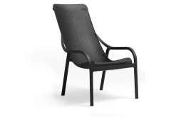 Outdoor Loungesessel Net schwarz