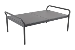 Outdoor Sling Couchtisch grau B 135 cm