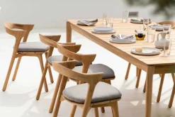 Outdoor Stuhl Bok Teak massiv