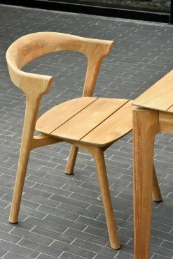 Outdoor Stuhl Bok Teak massiv