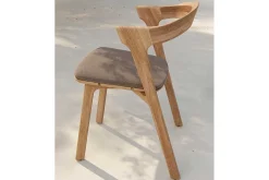 Outdoor Stuhl Bok Teak massiv