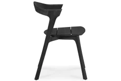 Outdoor Stuhl Bok Teak schwarz