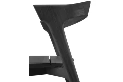 Outdoor Stuhl Bok Teak schwarz