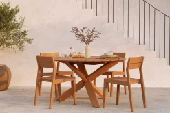 Outdoor Stuhl EX 1 Teak massiv