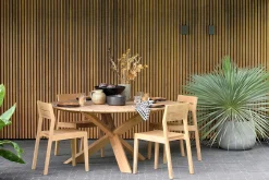 Outdoor Stuhl EX 1 Teak massiv
