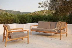 Outdoorsofa Jack Teak mokka 180 cm