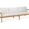 Outdoorsofa Jack Teak natur B 265 cm