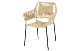 Outdoorstuhl Amaya geflochten Kordel