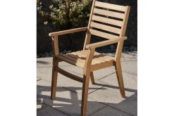 Outdoorstuhl Keros Teak natur