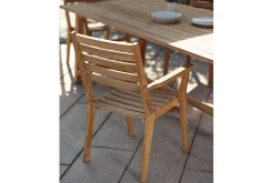 Outdoorstuhl Keros Teak natur