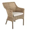 Outdoorstuhl Lenora Rattan natur