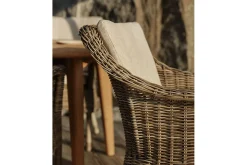 Outdoorstuhl Lenora Rattan natur