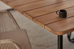 Outdoortisch Nolli Teak natur 175cm