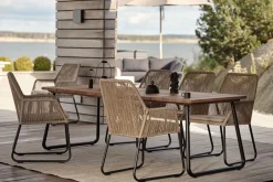 Outdoortisch Nolli Teak natur 225cm
