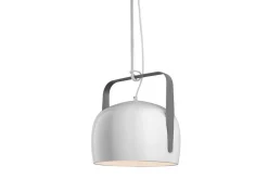 Pendelleuchte Bag glatt weiß groß