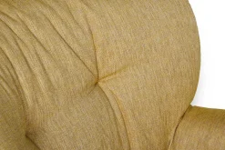 Polster Sessel Jona Stoff gelb meliert