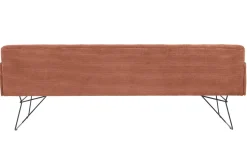 Polsterbank mit Armlehnen Sinfonie Cord rost