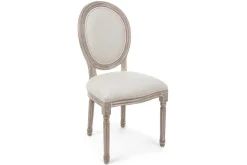 Polsterstuhl Mateo Stoff natur