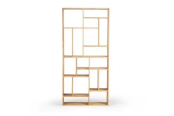 Regal M Eiche massiv H 219 cm