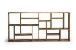 Regal M Teak massiv H 219 cm