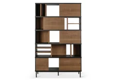 Regal Oscar Teak massiv H 195 cm