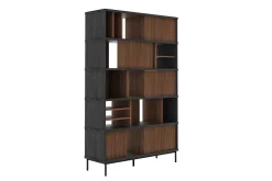 Regal Oscar Teak massiv H 195 cm