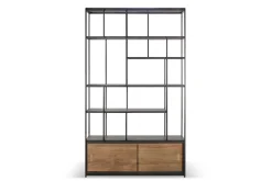 Regal Studio Teak massiv H 205 cm