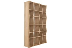 Regal Z Eiche massiv B 125 cm