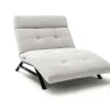 Relaxliege maxi Rovere silber