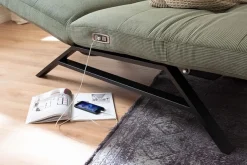 Relaxliege Rovere Feincord olive